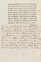 Klopstock, Friedrich Gottlieb - A 57: gedruckte Subskribenteneinladung mit eigh. U. und Anmerkungen