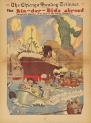 Feininger, Lyonel - Printed comic pages from the Chicago Tribune
