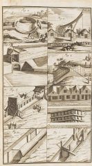 Sturm, Leonhard Christoph - Sammelband Architekur und Baukunst. 10 Teile in 1 Band