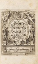 Hamburg Statuta und Gerichts Ordnung - Der Stadt Hamburg Statua und Gerichts Ordnung. Mit 1 Beigabe (Erläuterungsheft, 1978)