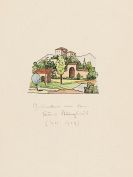 Hesse, Hermann - Aquarelle mit Gedichten (5 eigenh. Gedichte jew. mit Aquarell + 1 Vignette)