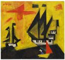 Feininger, Lyonel - Marine nach Holzschnitt