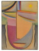 Alexej von Jawlensky - Abstrakter Kopf: September