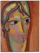 Alexej von Jawlensky - Mystischer Kopf: Trotz