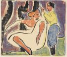 Ernst Ludwig Kirchner - Russisches Tänzerpaar
