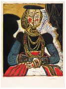 Pablo Picasso - Portrait de jeune fille, d´après Cranach le jeune. II