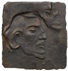 Gauguin, Paul - Selbstbildnis, Oviri (der Wilde)