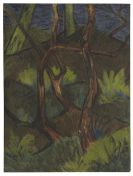 Mueller, Otto - Waldlandschaft mit See