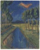 Heckel, Erich - Kleine Flusslandschaft