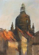 Ury, Lesser - Kuppel der Frauenkirche in Dresden