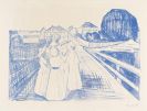 Munch, Edvard - Auf der Brücke (På broen)