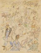 George Grosz - Caféhaus