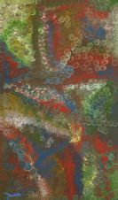 Kngwarreye, Emily Kame - Emily´s Country - ALATYITE (Bush potato/Spinifex)