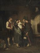 Franz von Defregger - Besuch der Tanten