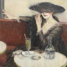 Cucuel, Edward - Im Café