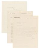 Einstein, Albert - 3 masch. Briefe m. U. an Prof. Ludwig Hopf, Mathematiker