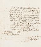 Hegel, Georg Wilhelm Friedrich - Eigh. Brief. m. U. an einen Geheimrat