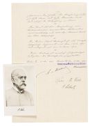 Koch, Robert - 2 Vertr&auml;ge (Farbwerke Meister Lucius & Br&uuml;ning)