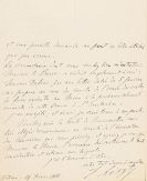 Liszt, Franz - Eigh. Brief m. U. (an Baron Taylor)