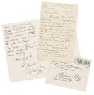 Reger, Max - 2 eigh. Briefe m. U. an  Otto Le&szlig;mann und E. Gutmann