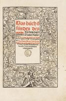 Geiler von Kaisersberg, Johannes - Das buch d's&uuml;nden des munds. Tl. 1 (von 2)