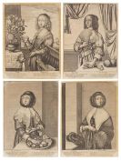 Hollar, Wenzel - Jahreszeitenserie 4 Blatt