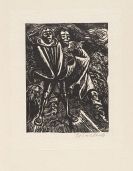 Ernst Barlach - Goethe, Walpurgisnacht