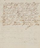 Goethe, Johann Wolfgang von - Eigh. Brief an Boie, 1774