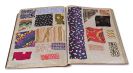 Musterb&uuml;cher - Stoffmusterbuch Seide, Deutschland 1928-30.