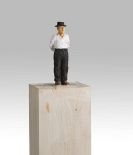 Balkenhol, Stephan - Mann mit wei&szlig;em Hemd und Hut