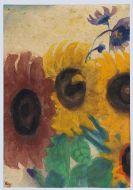 Nolde, Emil - Sonnenblumen
