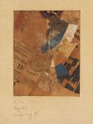 Schwitters, Kurt - Mzz 61/Ohne Titel (Zeichnung W). (Merzzeichnung)