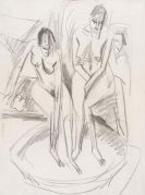 Ernst Ludwig Kirchner - Badende im Tub