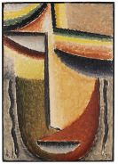 Jawlensky, Alexej von - Abstrakter Kopf: Tragische Maske