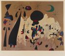 Mir&oacute;, Joan - Femme Lune Etoiles
