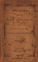 Palmer, Joel - Journal of Travels over the Rocky Mountains