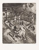Pechstein, Hermann Max - Russisches Ballett I
