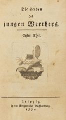 Goethe, Johann Wolfgang von - Die Leiden des jungen Werthers, zus. mit 2 Triaden in 1 Band