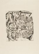 Max Beckmann - Das Karussell (aus: Jahrmarkt)