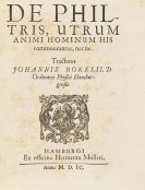 Boeckel, Johann - De philtris, utrum animi hominum his commoveantur