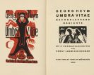 Heym, Georg - Umbra Vitae
