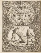 Gaupp, Johannes - Gnomonica mechanica universalis. 3 B&auml;nde