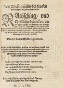 Reineck, Reiner - Von der Meissner anfenglichen herkommen