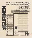 El Lissitzky - Titelblatt der Mappe &rdquo;Sieg &uuml;ber die Sonne&rdquo;