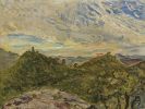 Slevogt, Max - Sonnenuntergang am Trifels