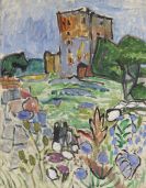 Gabriele M&uuml;nter - Landschaft mit Turm