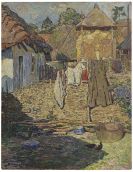 Vogeler, Heinrich - Galizisches Geh&ouml;ft